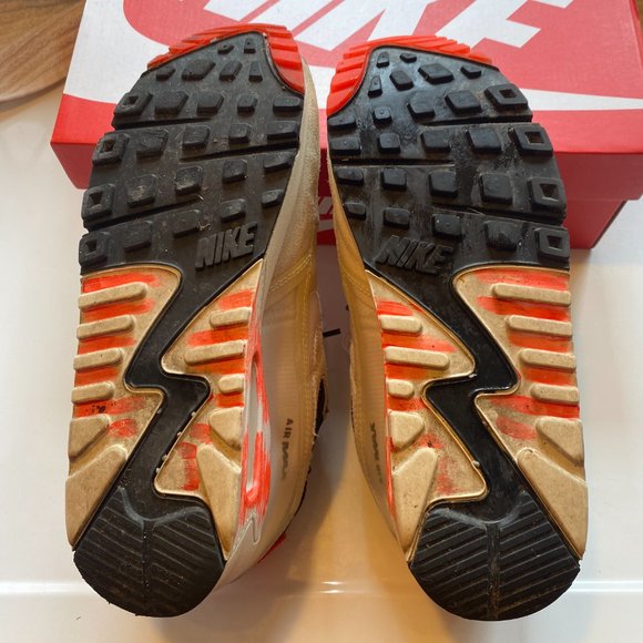 Men's Nike Air Max III PRM Archetype White/Bright Crimson 10 - Picture 6 of 7